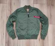Alpha Industries męska kurtka bomberka flyers w rozmiarze M khaki