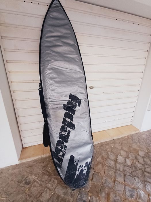 Prancha de longboard com capa