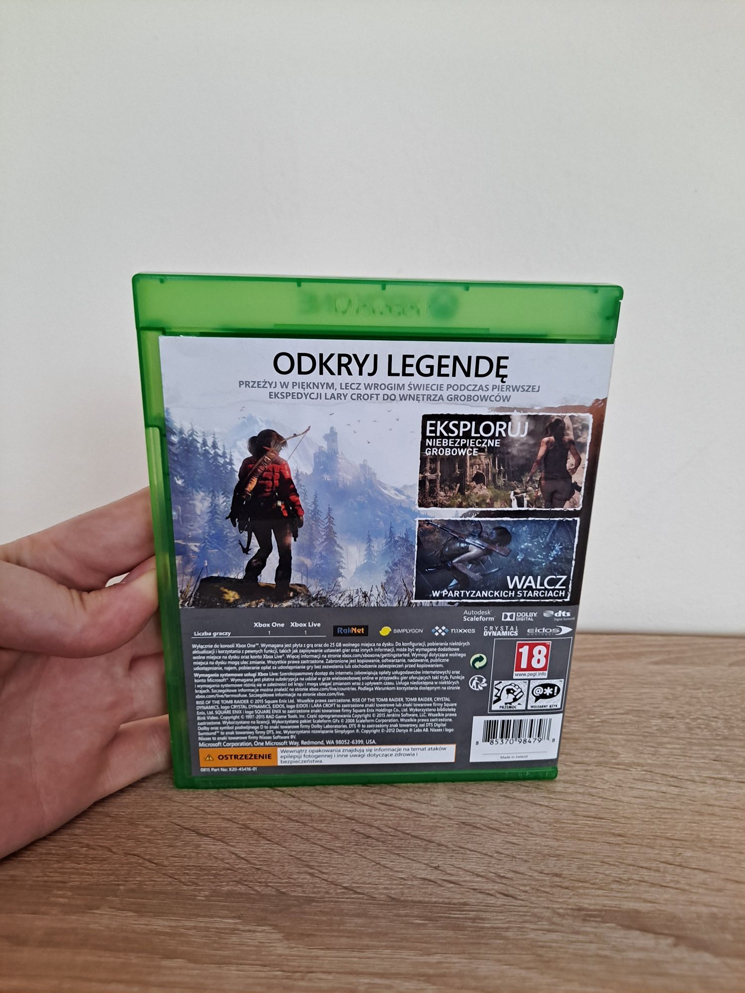 Rise of The Tomb Raider PL XBOX One/Series