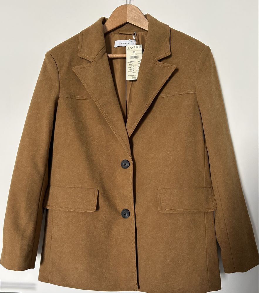 Marynarka Reserved oversize rozmiar S