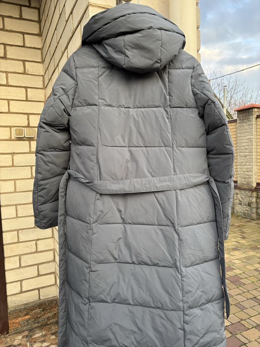 San Crony пуховик зима 46 р M L довгий