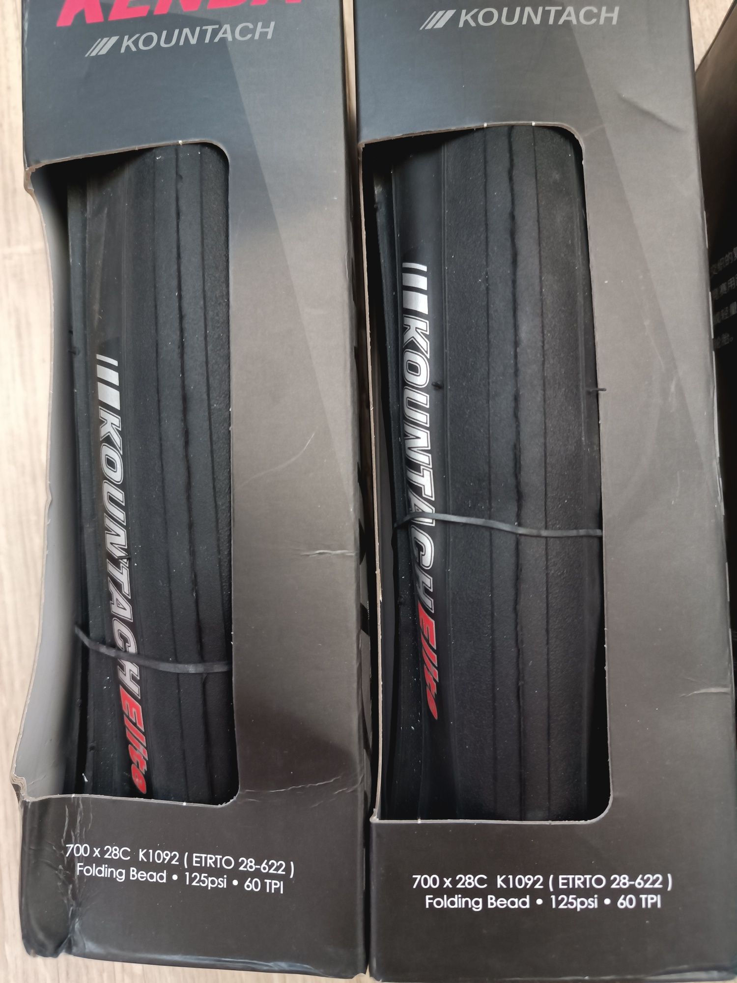 Велосипедные покрышки шоссе Kenda Kountach 700x28
