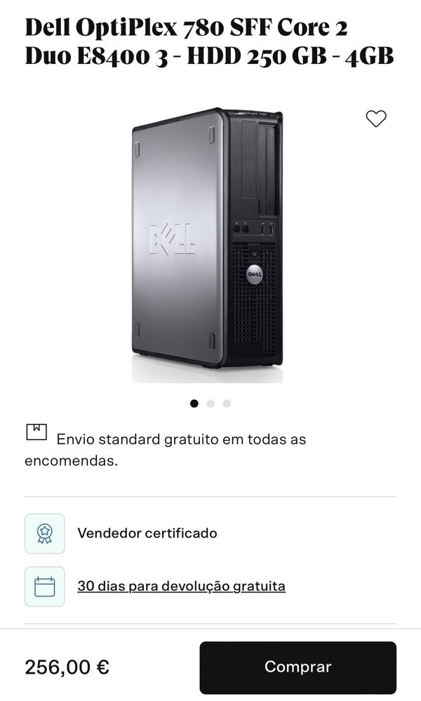 Três Dell OptiPlex 780