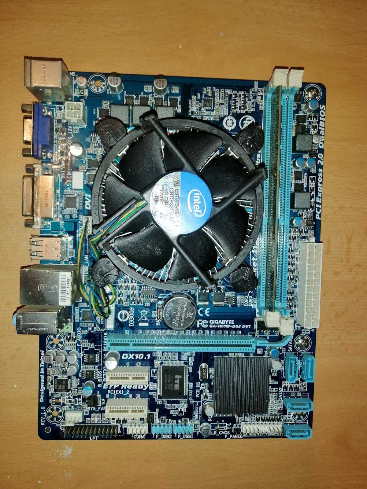 Płyta główna Gigabyte GA-H61M-DS2 DVI Socket 1155