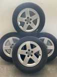Sprzedam kola 15”do audi a3 felgi alu opony michelin.6Jx15H2ET38.