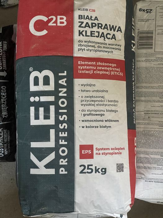 Bialy klej do elewacji 10 workow