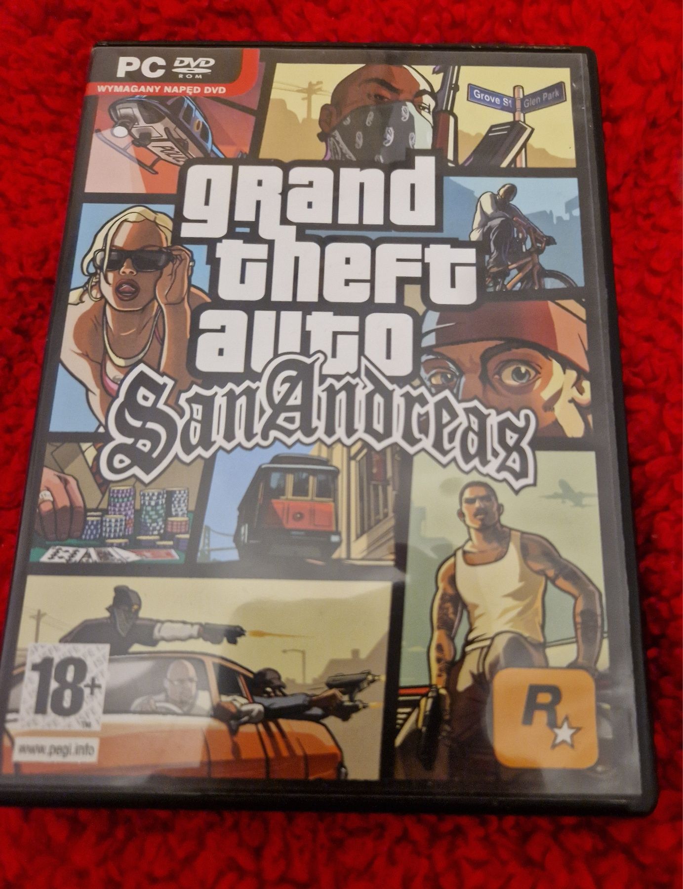 Hit GTA SA PC   polskie wydanie super stan