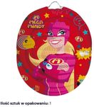 Lampion papierowy mega mindy karbowany