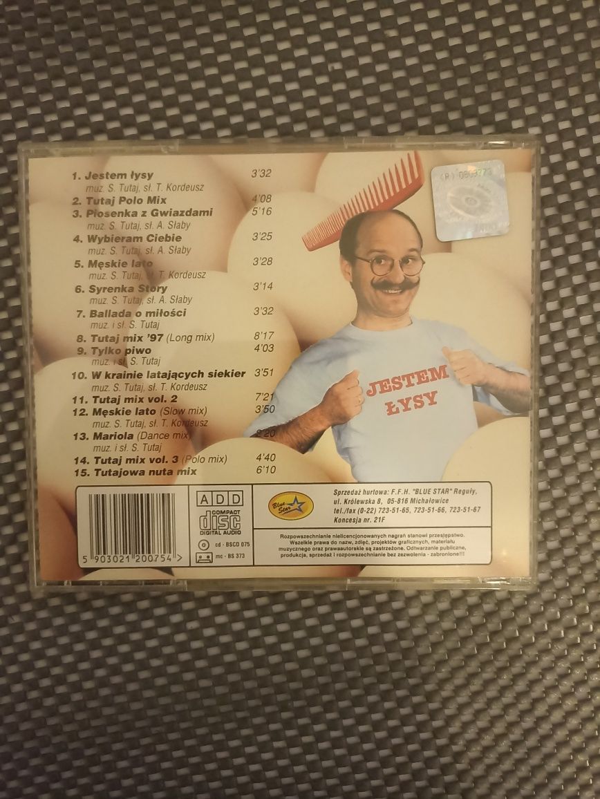 Stan Tutaj Jestem Łysy płyta CD disco polo