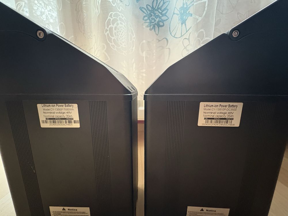 Dwie Baterie 48v 35ah Ekx x20