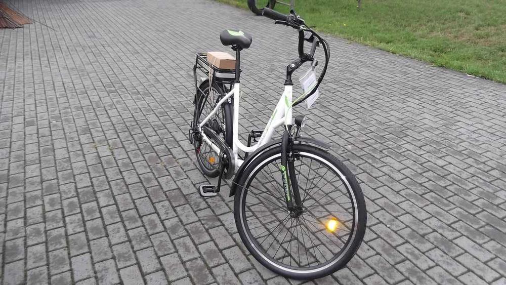 Rower elektryczny E-bike NOWY 36V 250W 10 Ah Shimano 60 km 25 km/h