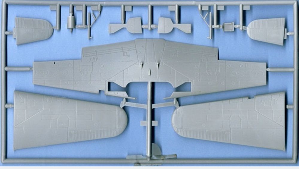 SMER 0876 samolot Fairey Fulmar model do sklejania 1:72
