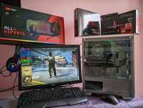 Pc gaming, Ryzen 6 cores, 20G Ram, pack garantia