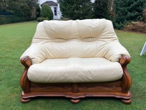 Sofy skórzane stan idelany