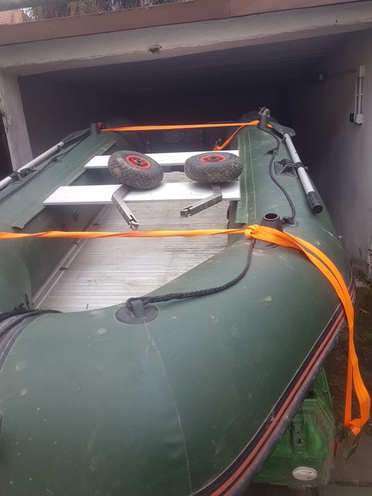 Ponton Kormoran 360 z kilem +podłoga Alu +przyczepa