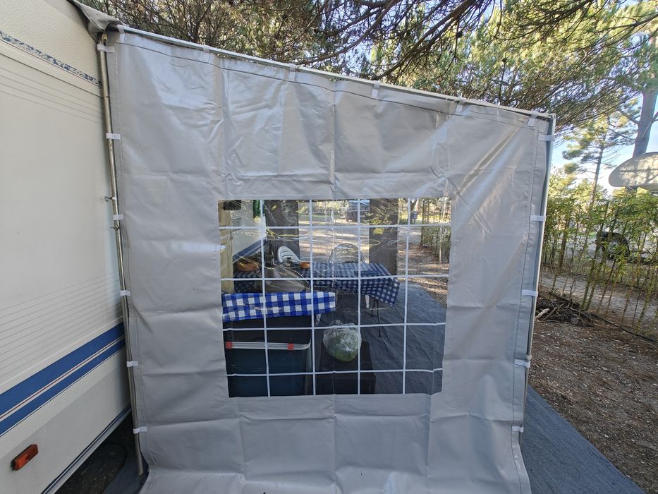 Toldo de saco para caravana