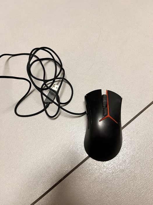 Myszka Gamingowa Czarna Lenovo Wired Y Gaming Optical Mouse