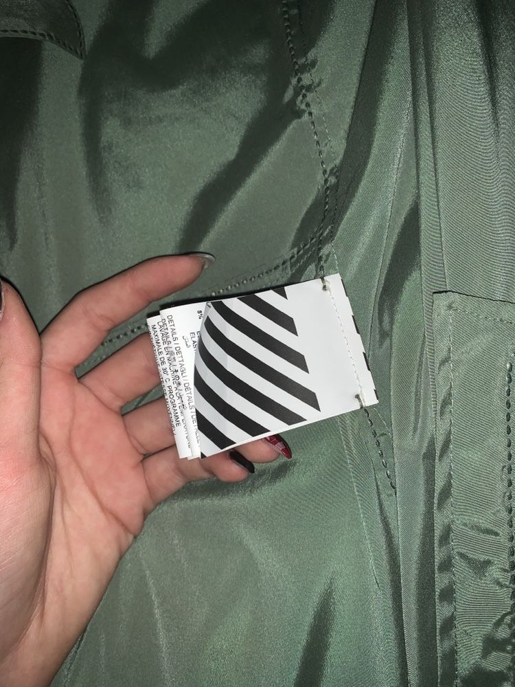 плащ off white оригінал