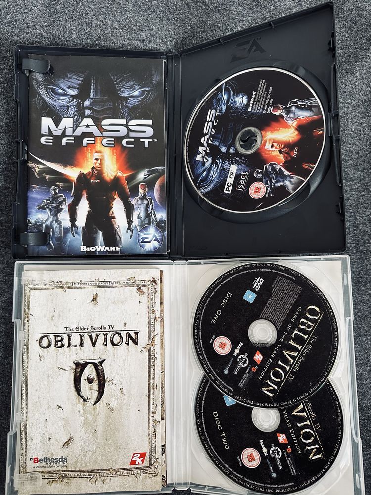 Mass Effect & Elder Scrolls Oblivion PC