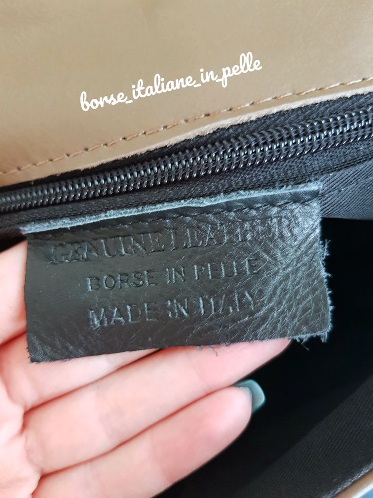 Шкіряна сумочка Італія, Borse italiane in pelle