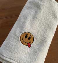 Ręcznik frotte SPA z haftem 70x140 kąpielowy