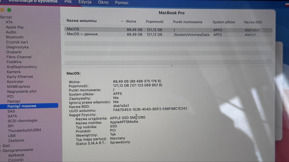 Laptop MacBook Pro 13” Retina (Late 2013)