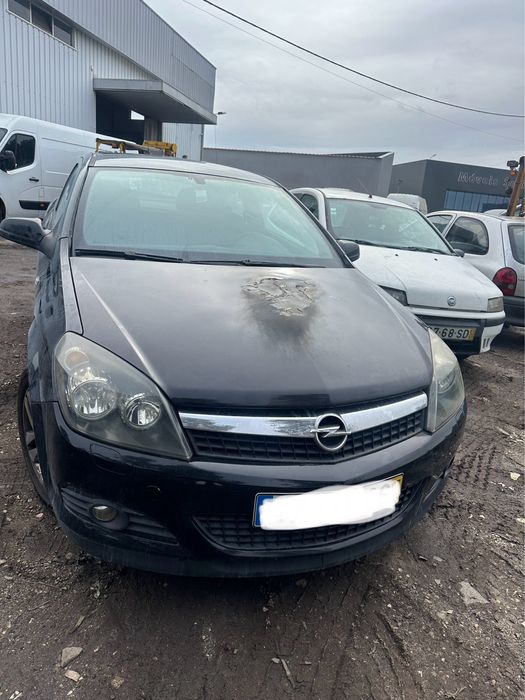 frente completa Opel ASTRA H GTC ano 2008 sem para-choque e grelha