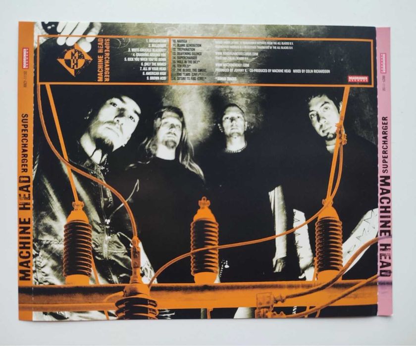 Machine Head - Supercharger - CD OBI JAPAN