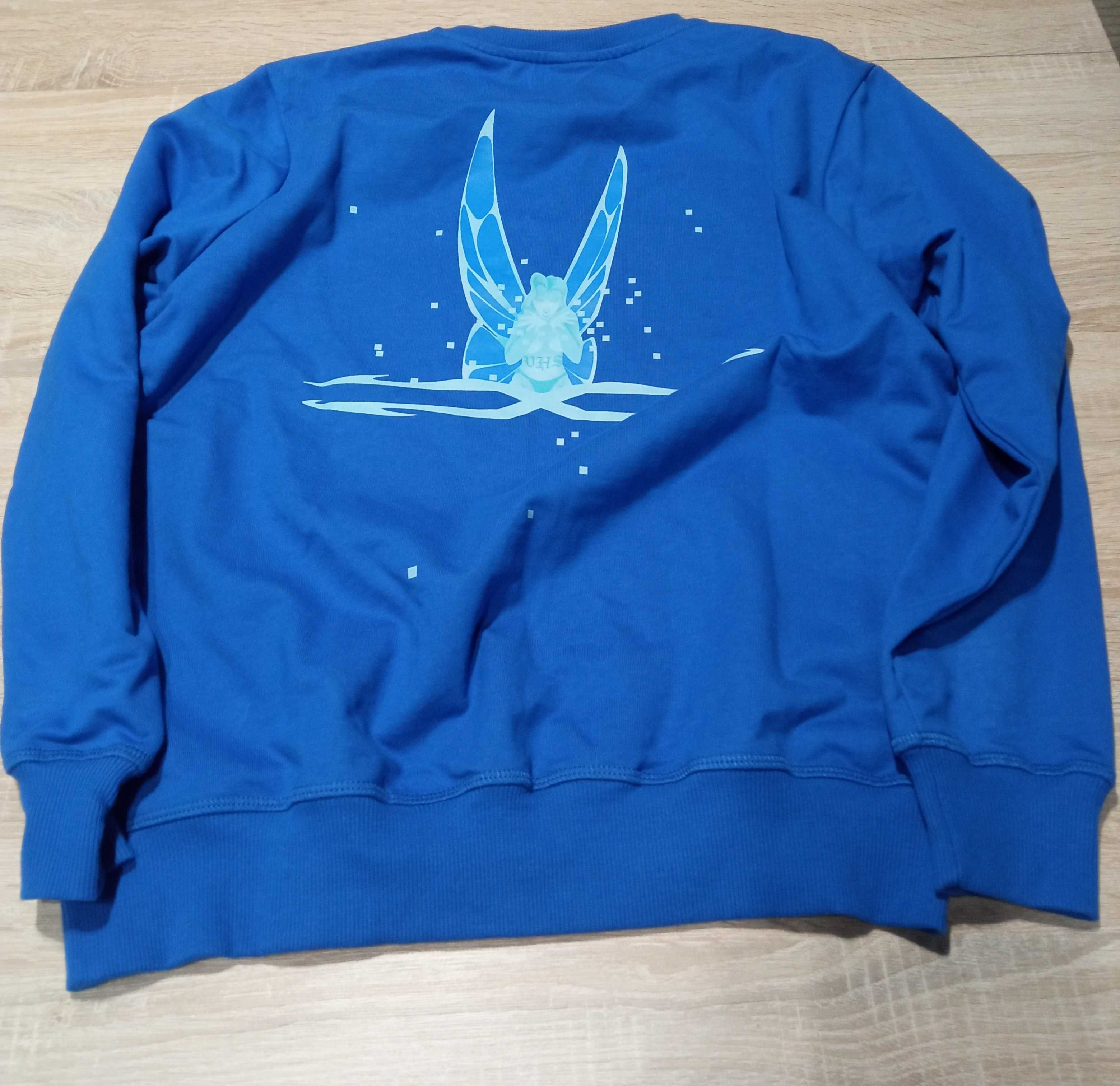 Bluza Crewneck PRO8L3M Niebieska Alpha Access Nowa M Medium problem