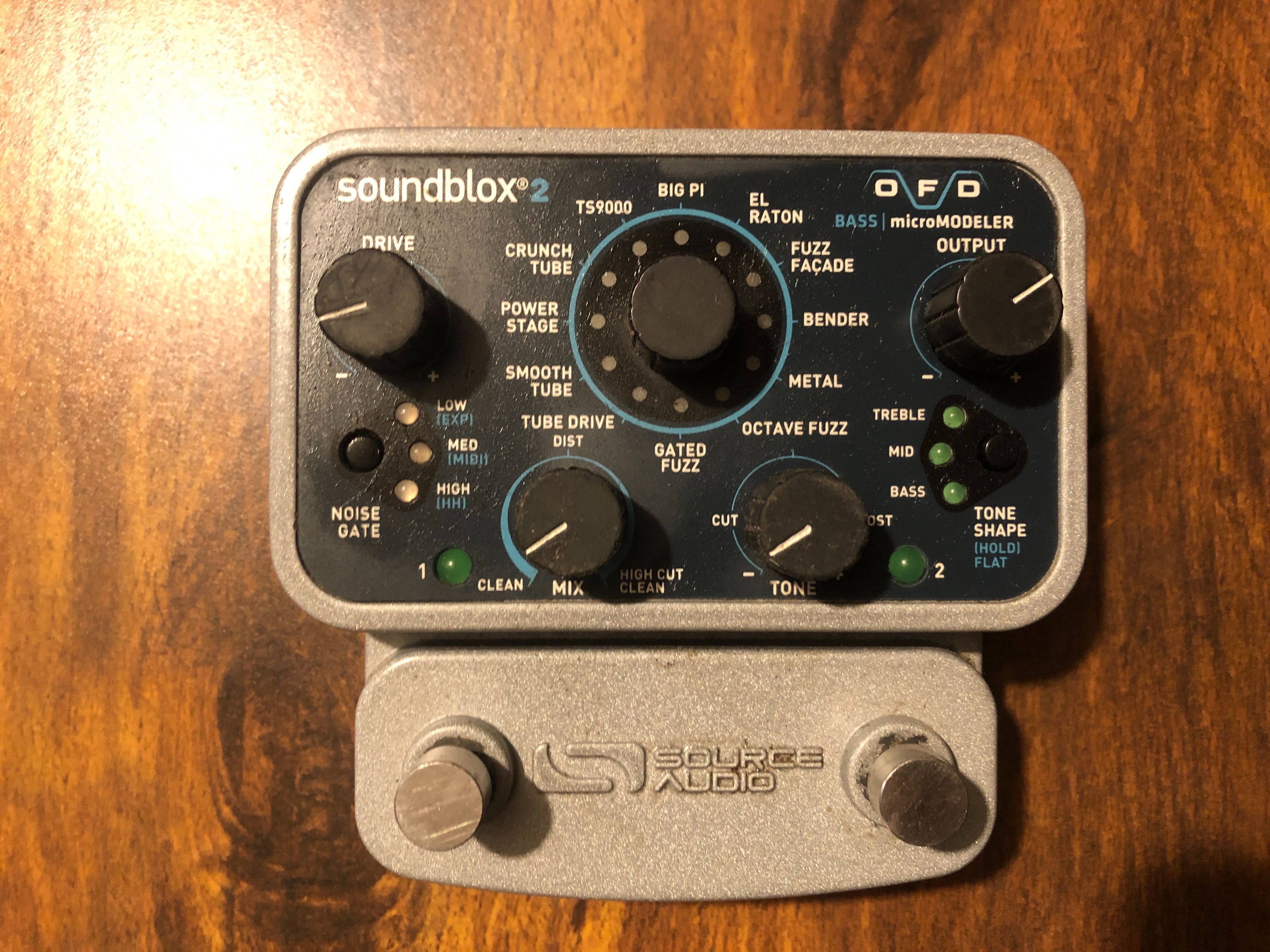 Source Audio Soundblox 2 OFD Bass microModeler