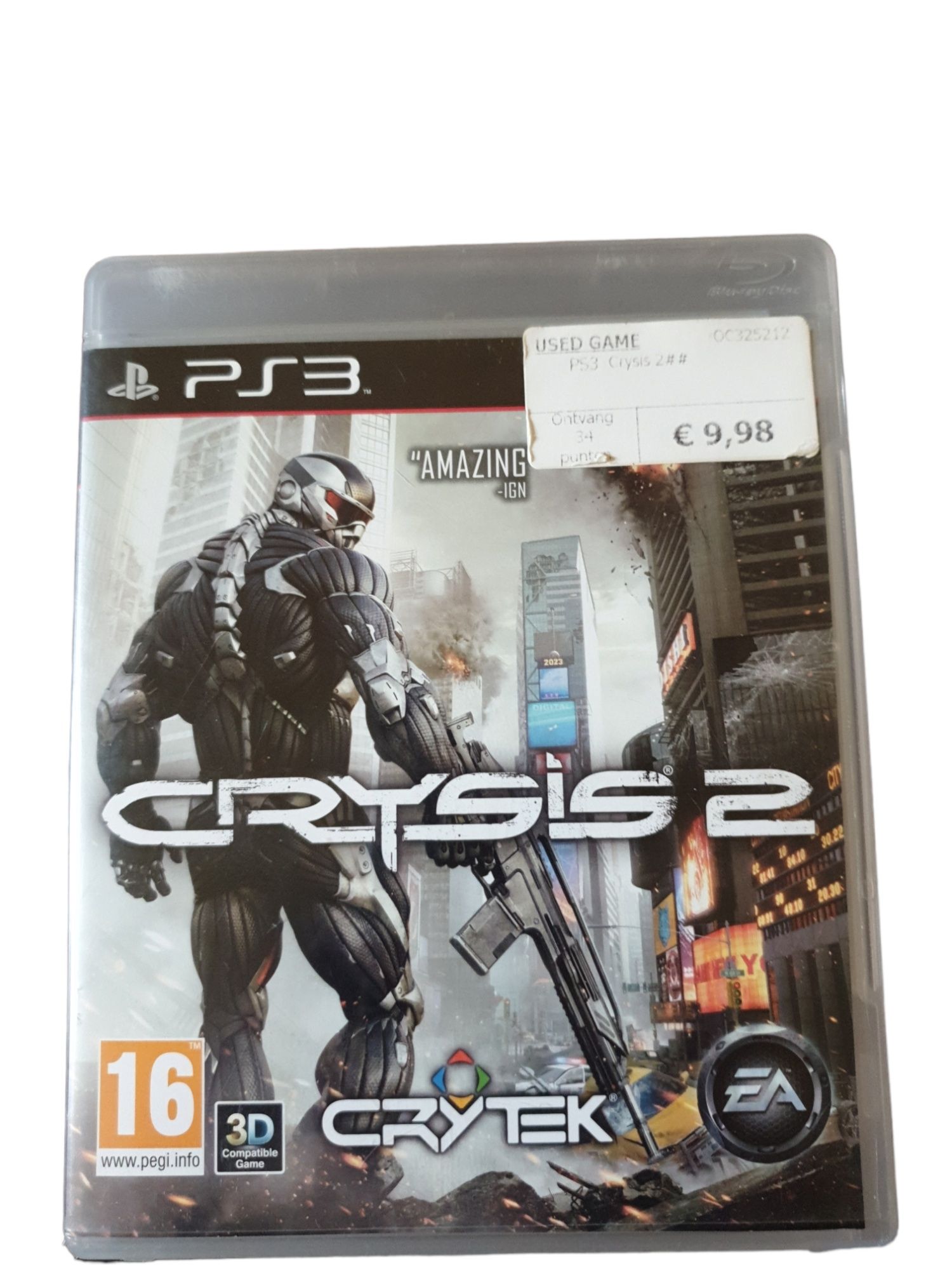 Crysis 2 na konsole ps3