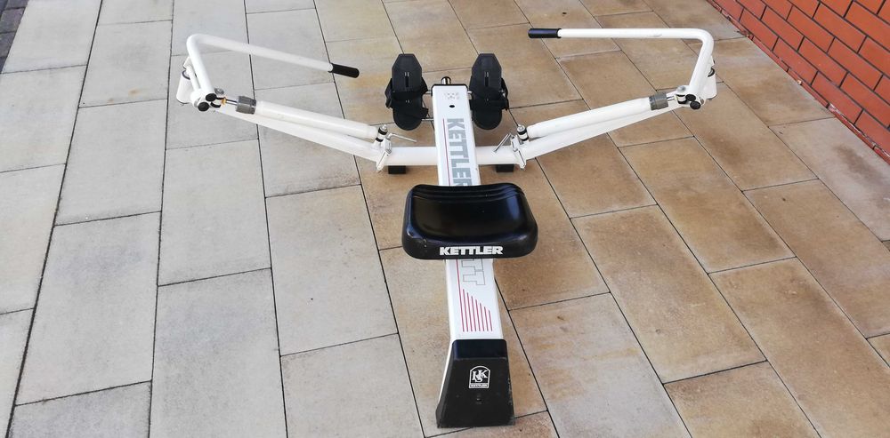wioślarz trenażer ćwiczeń rower orbitrek steper  łódka rotor kettler