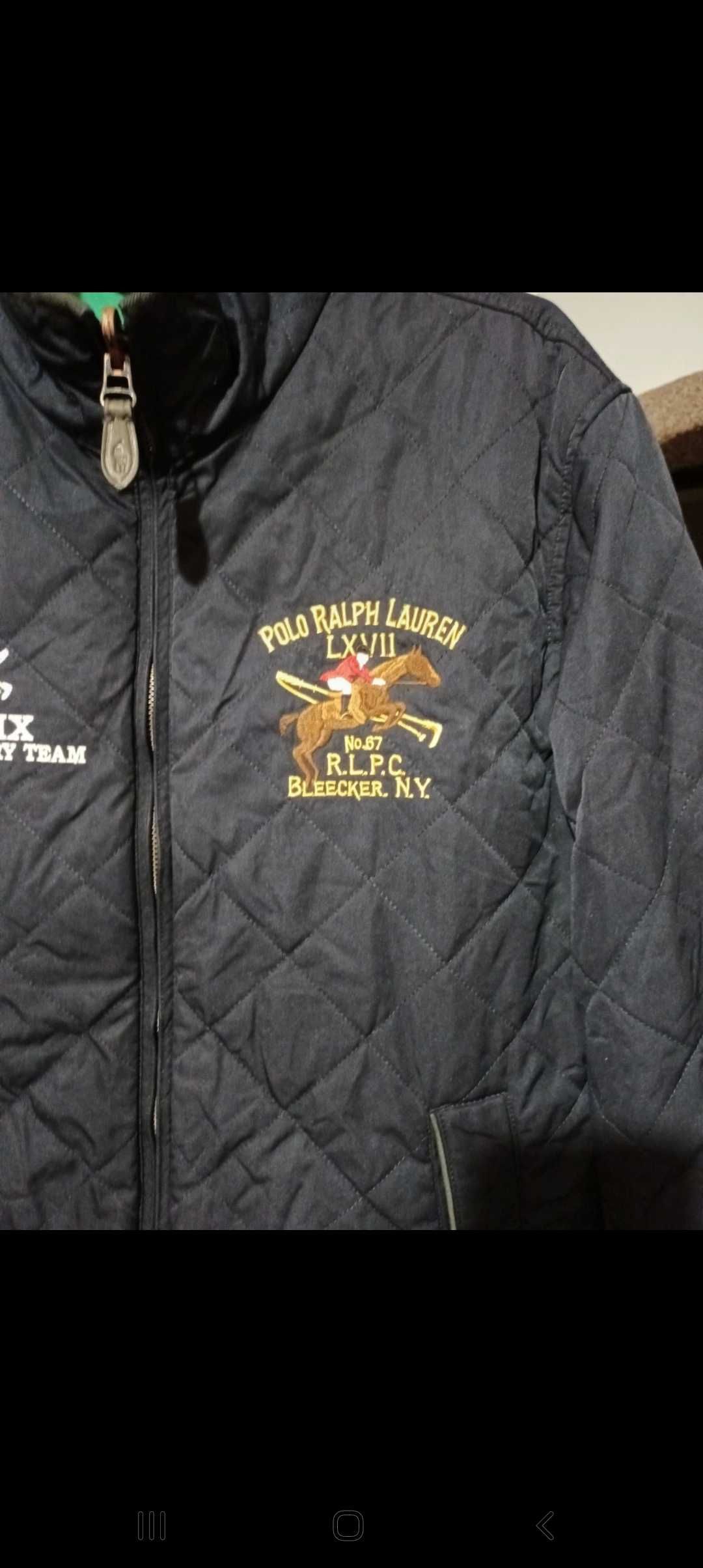 Dwu stronna kurtka Polo By Ralph Lauren roz.S