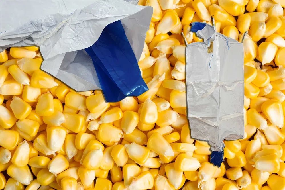 Worek Big Bag Uzywany do Kukurydzy oraz CCM Wkładka Foliowa