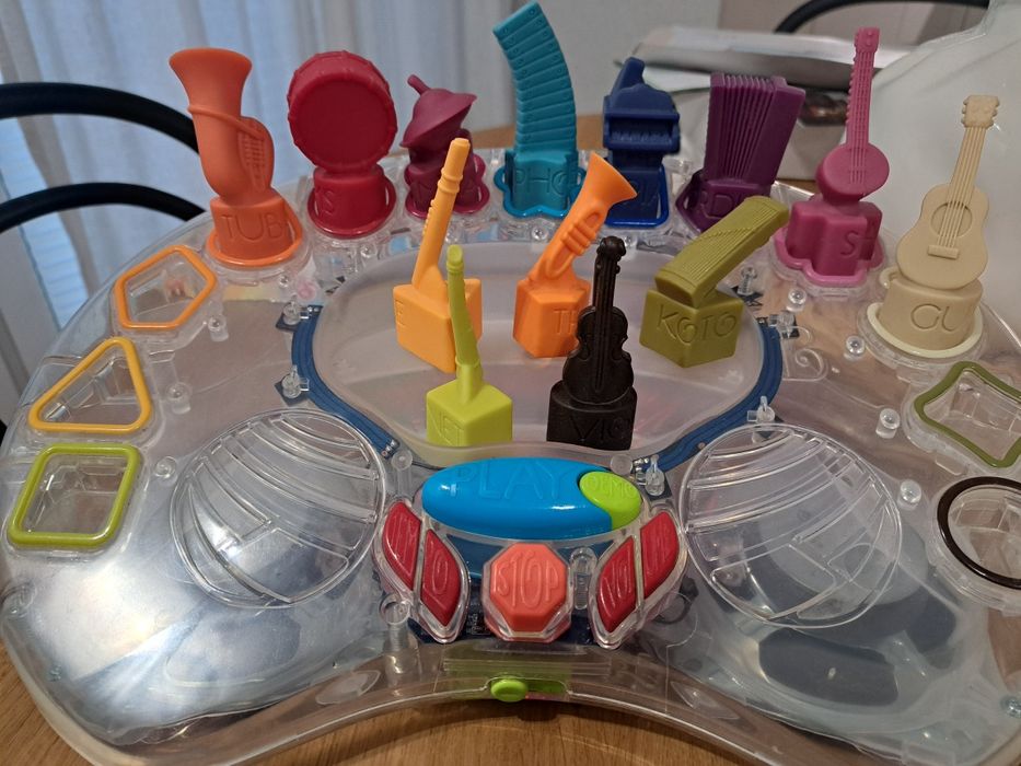 B Toys zestaw dyrygenta 13 instrumentów idealny stan.