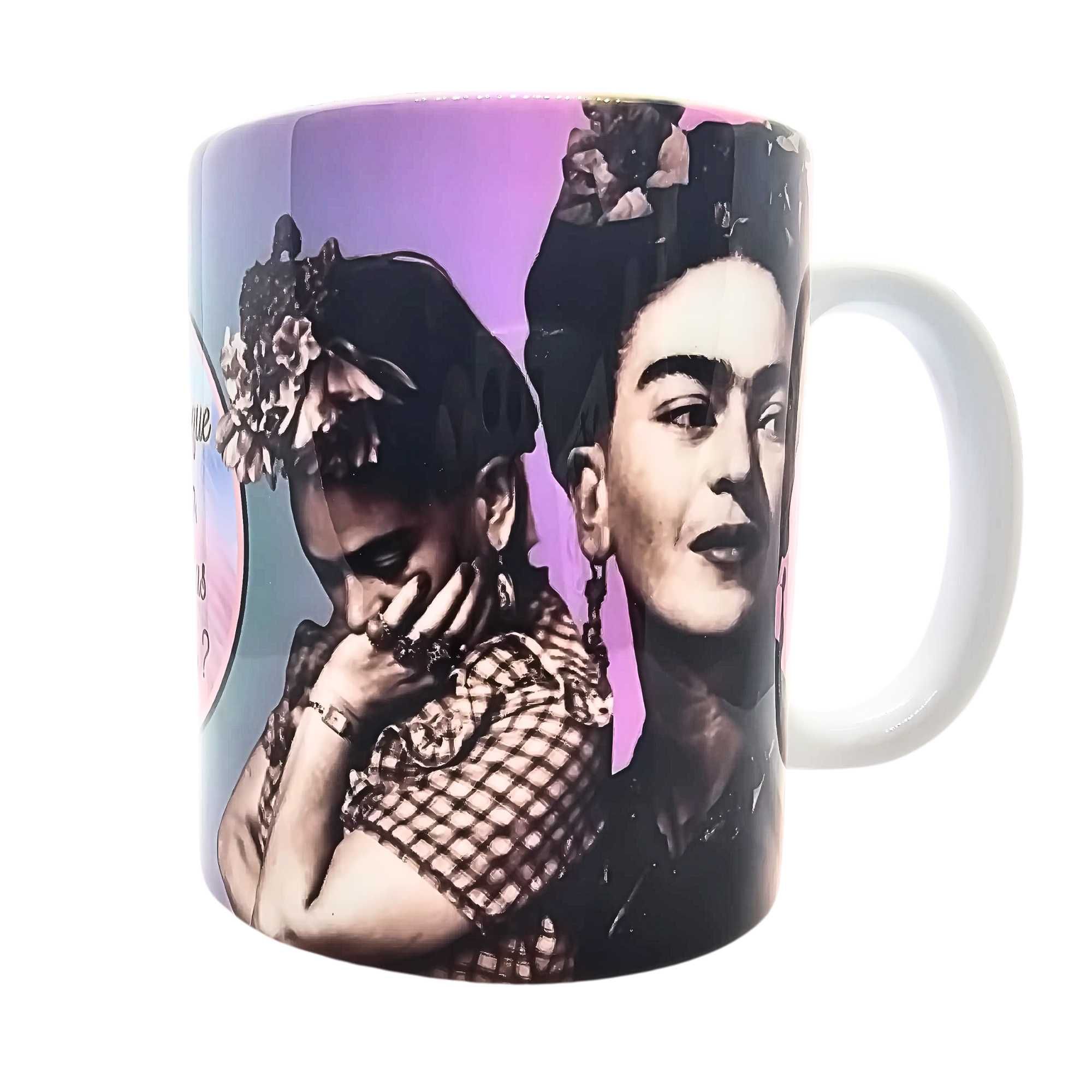 Caneca Frida Kahlo – Arte, Alma e Cerâmica pela Madame Sotues