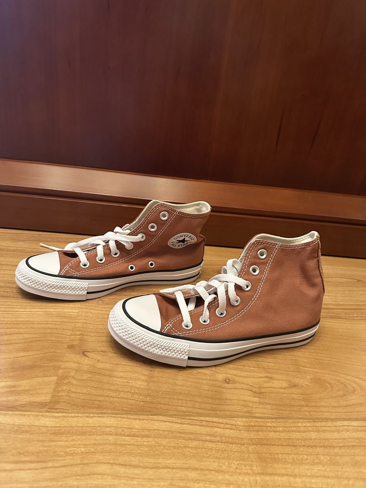 Sapatilhas All Star - Converse castanhas