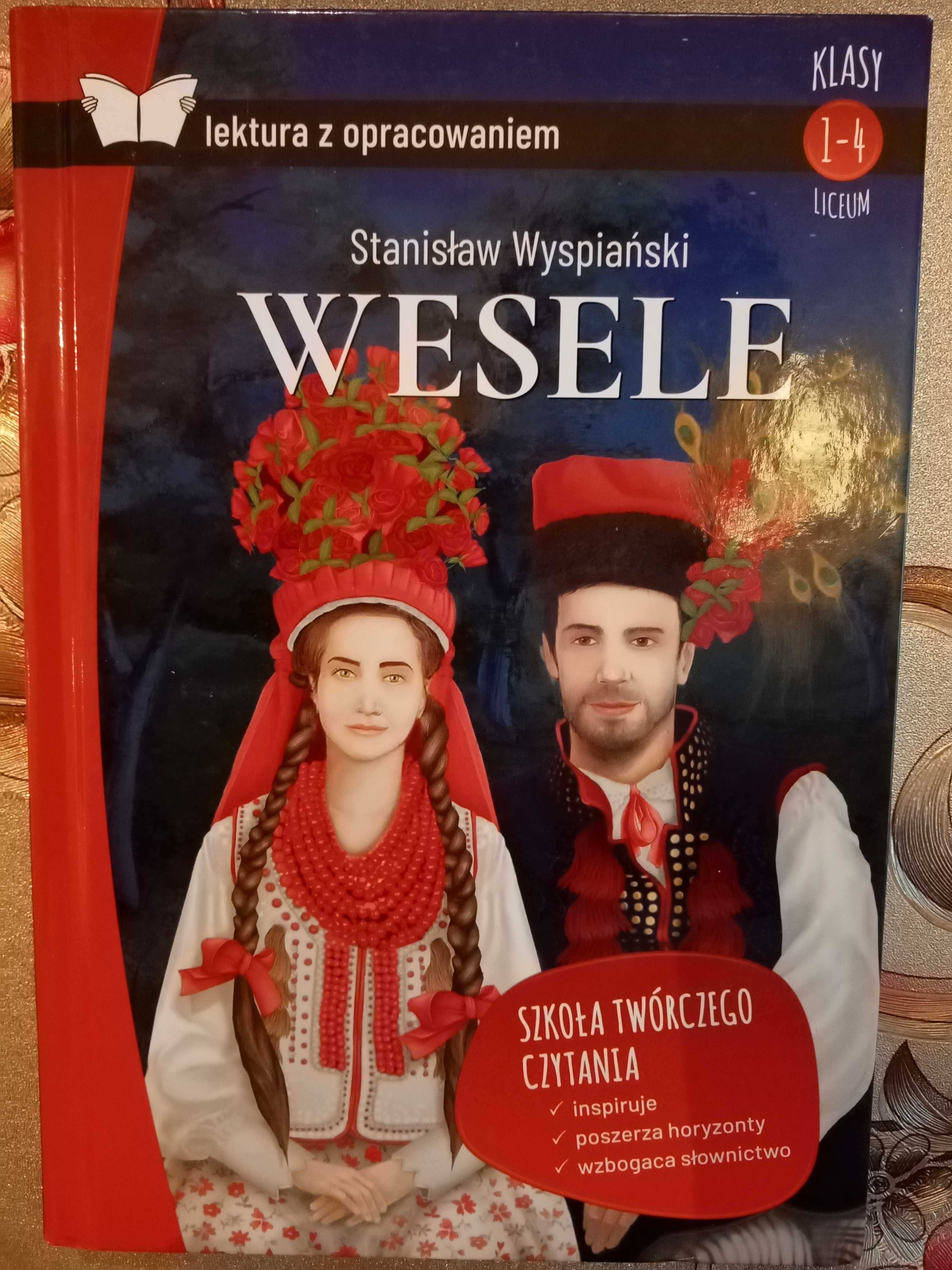 WESELE Stanisław Wyspiański lektura z opracowaniem