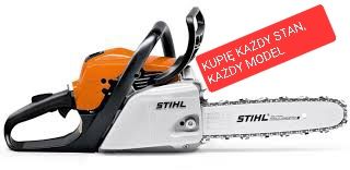 Piła spalinowa Husqvarna, Stihl, Makita k.u.p.i.e