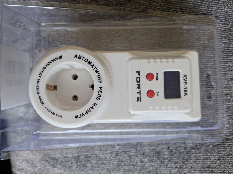 Реле напряжения FORTE KVP-16A