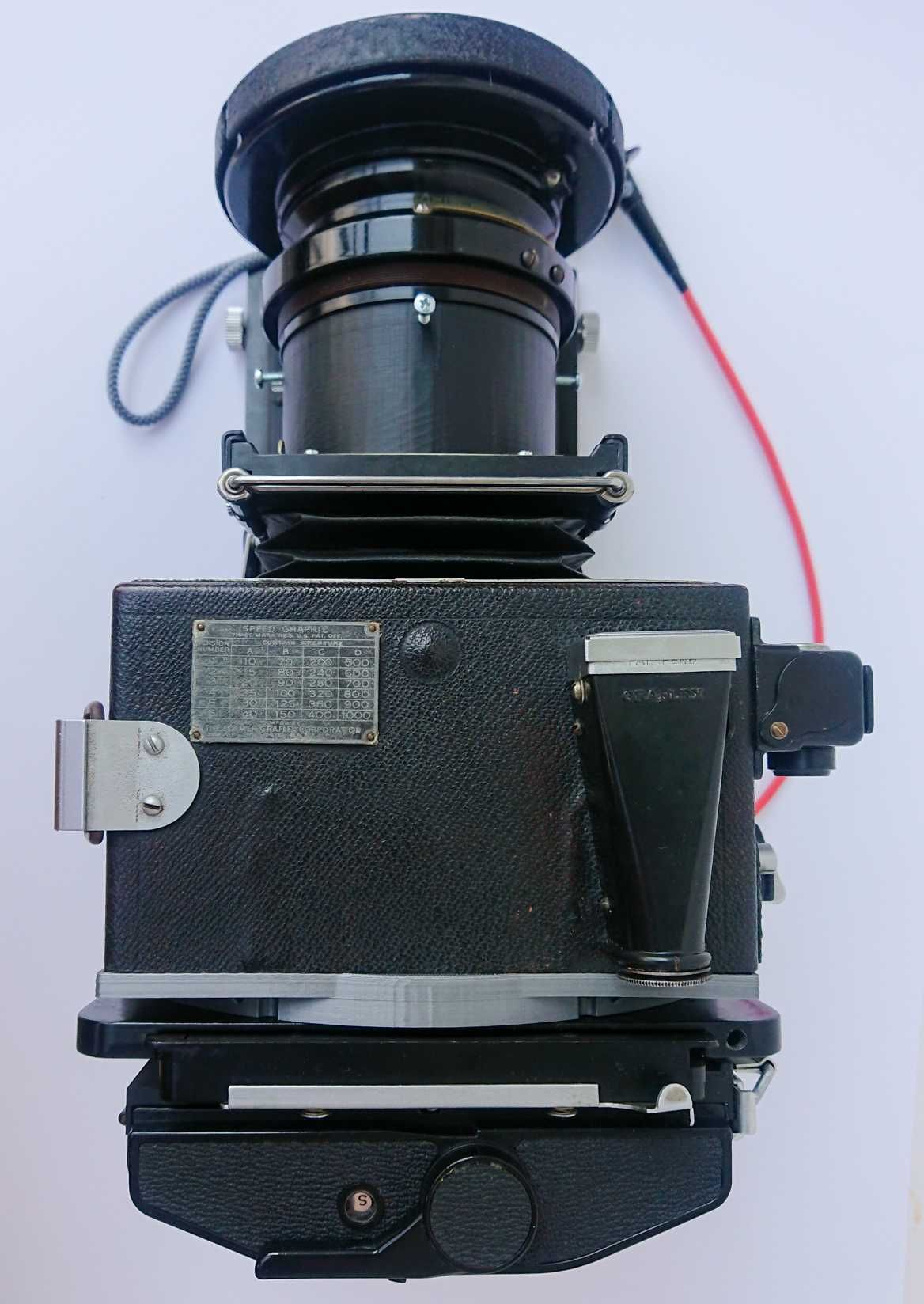GRAFLEX Speed Graphic wielki format + 6x9 + Aero Ektar 2,5/178