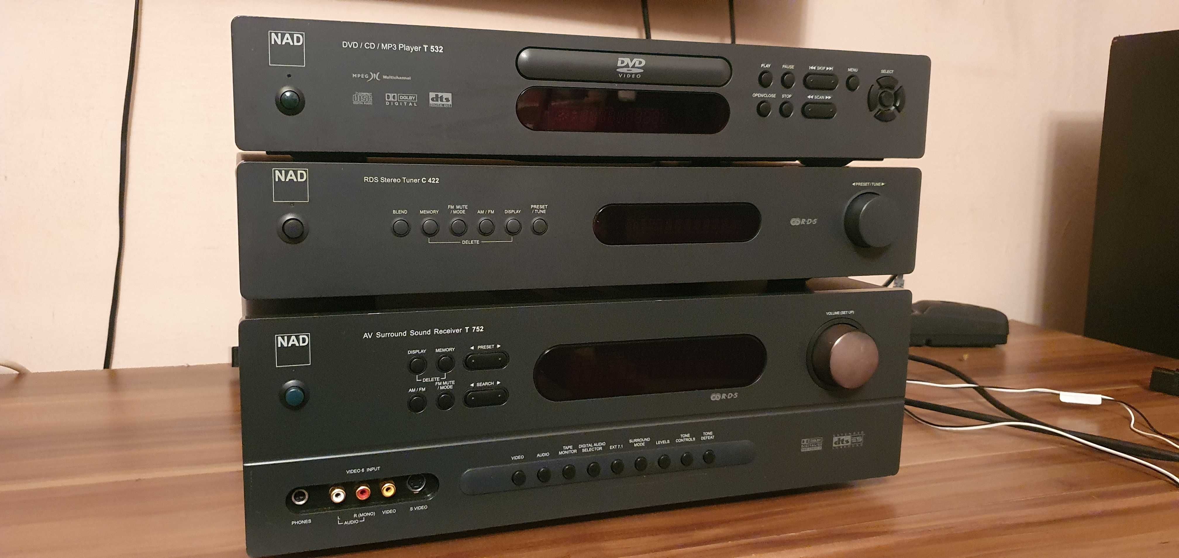 NAD T752 +T532 + C422