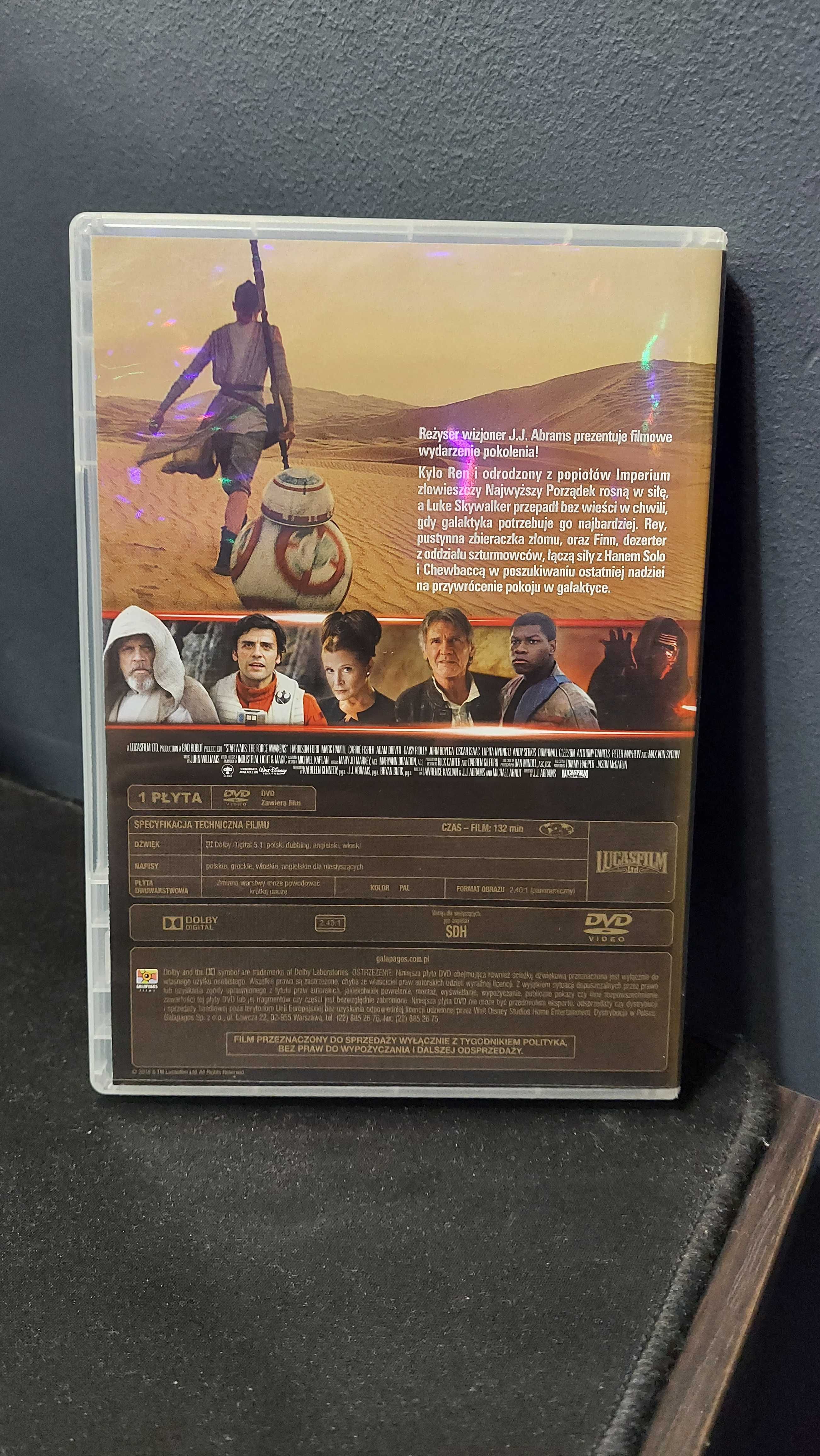 DVD Gwiezdne Wojny - Przebudzenie Mocy - Lektor PL - Star Wars