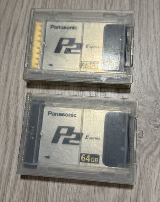 Карты памяти panasonic p2 e series 32gb 64gb