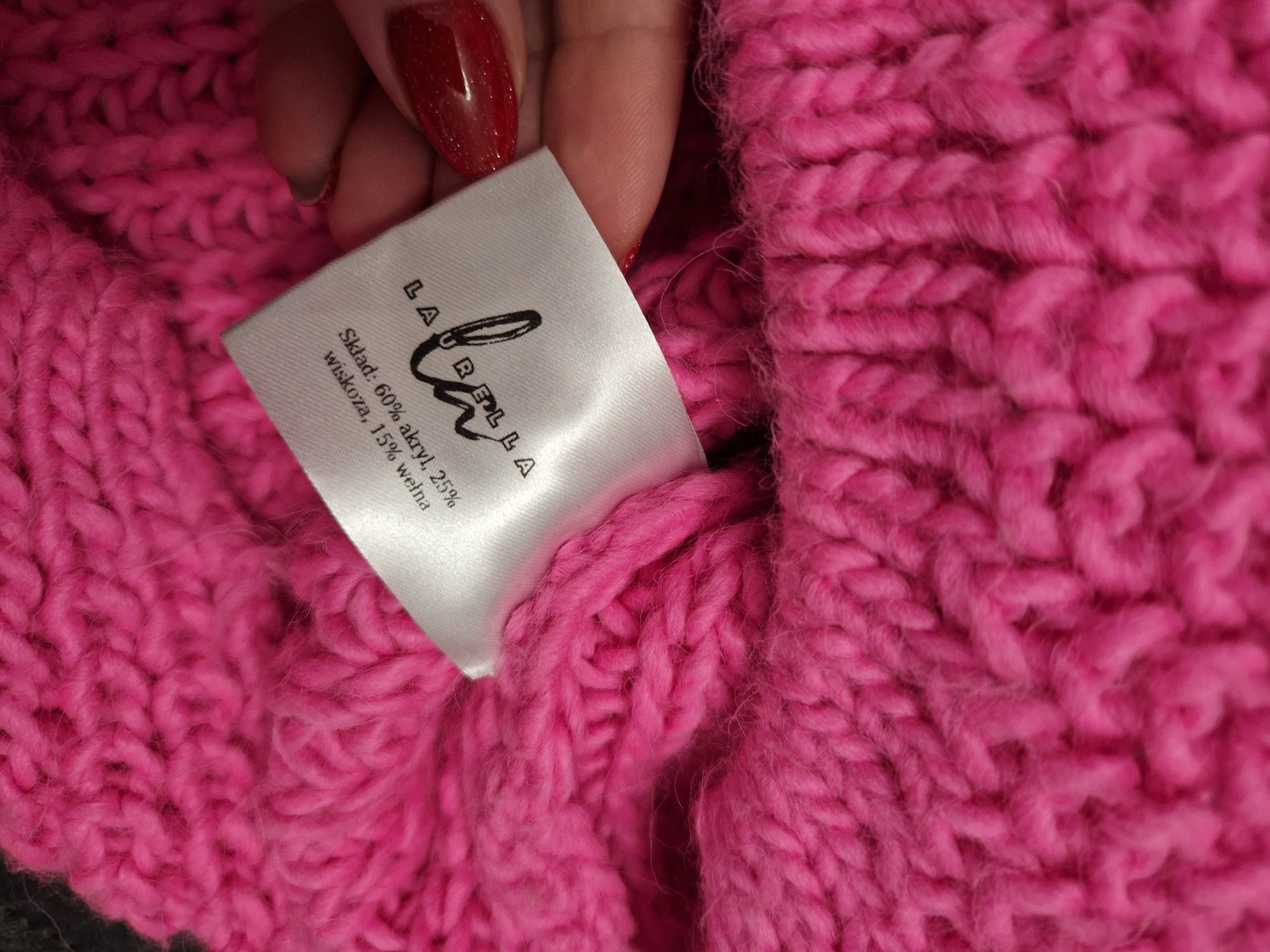 Golf / sweter Laurella róż