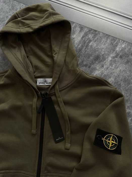 Хакі худі Stone Island чоловіча, нова з бірками