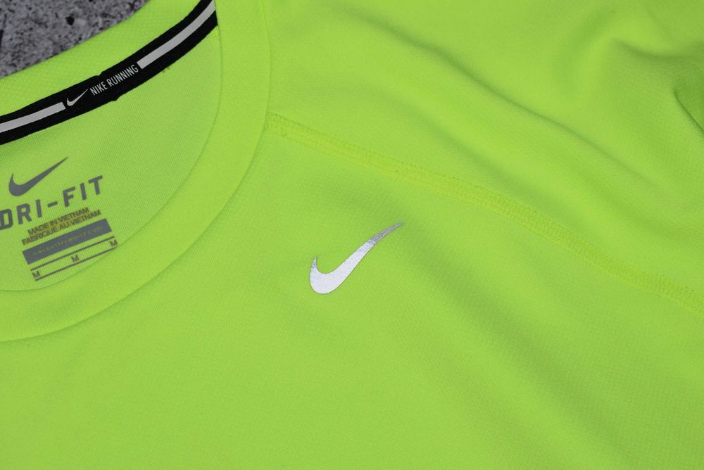 Nike Miler UV Reflective Dri Fit (Мужская Спортивная Футболка Найк )