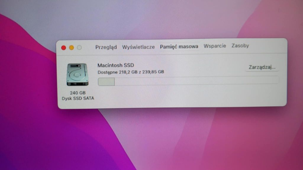 Komputer Apple Mac Mini A1347 late 2014 Core i5 4RAM 256SSD