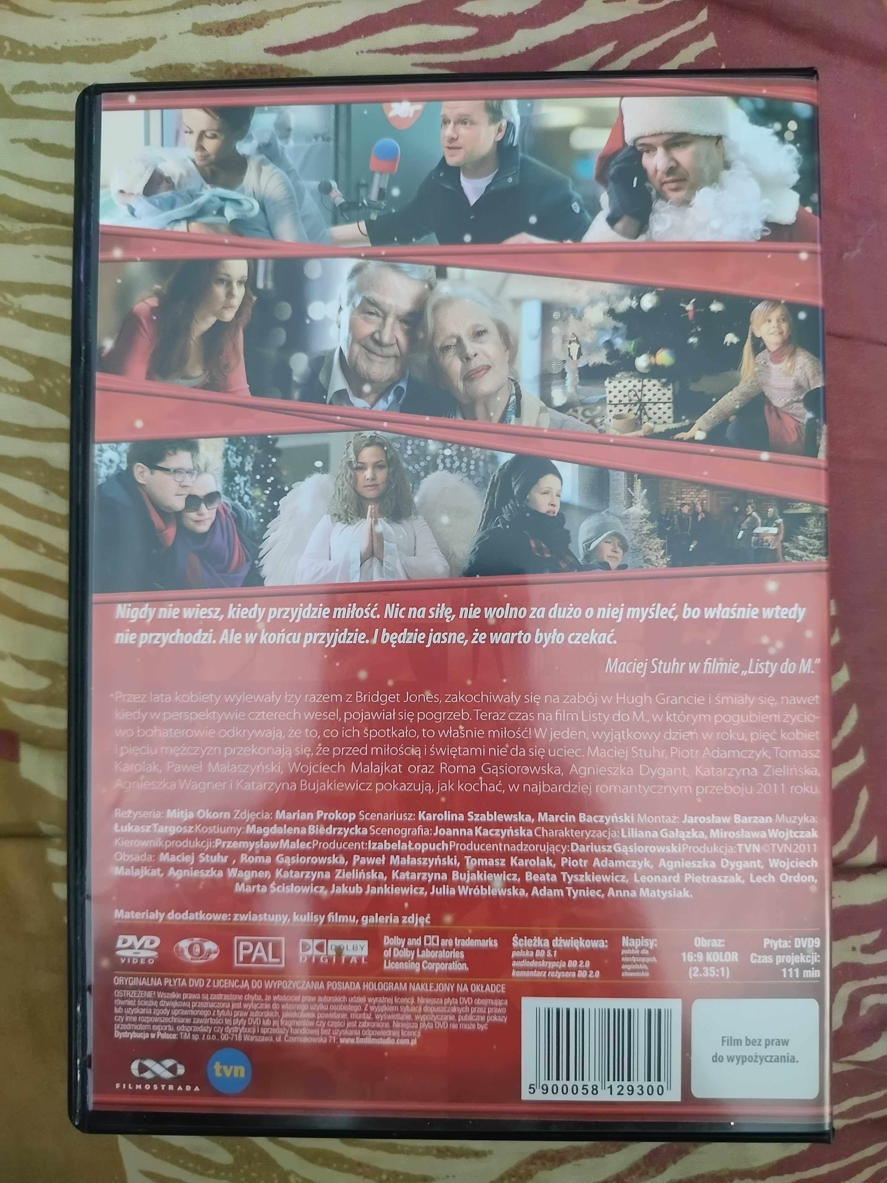 Film DVD Listy Do M