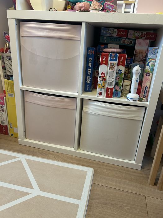 Ikea kallax 77x77  regał biały